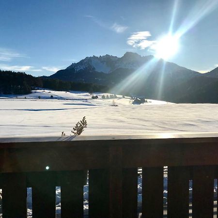 Villa Mansarda Con Vista Sulle Dolomiti Deutschnofen Exterior foto